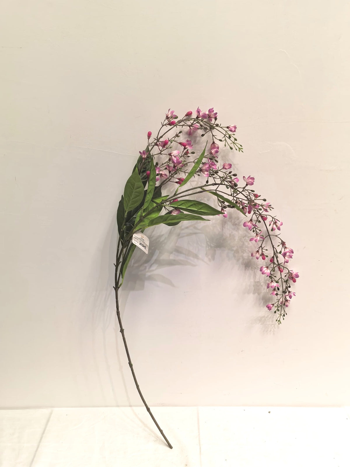 Artificial Pink Cascading Blossom Spray