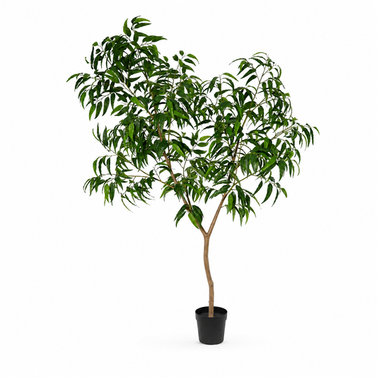 Artificial Green Ficus Tree